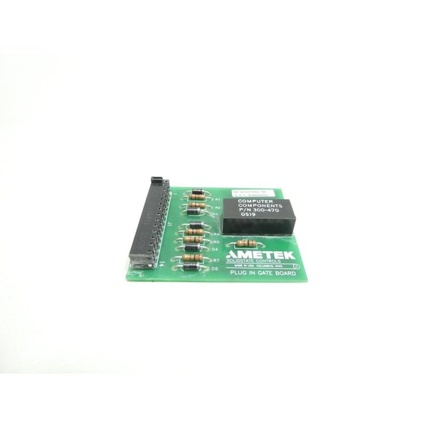 Ametek Plug In Gate Rev B Pcb Circuit Board 80-H2005001-90